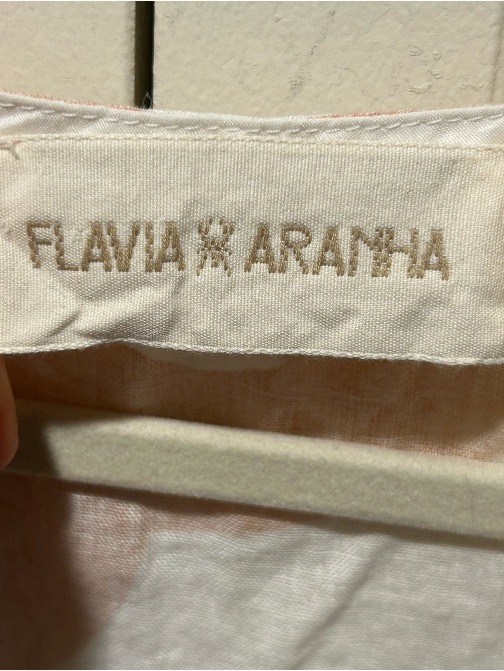 Flavia Aranha Linen 100% Clarissa Linen Top Cropped , size XS - Picture 6 of 8